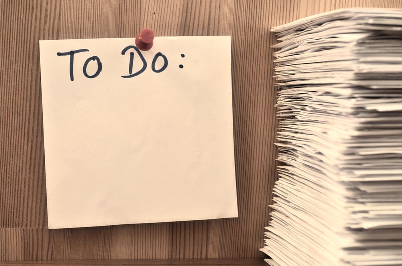 Timeline Checklist